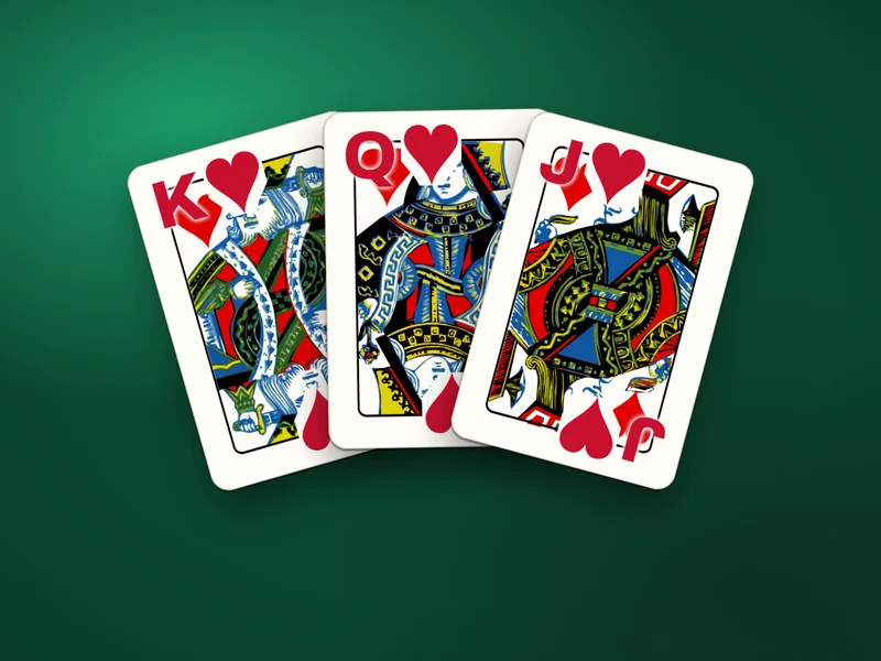 Solitaire in play