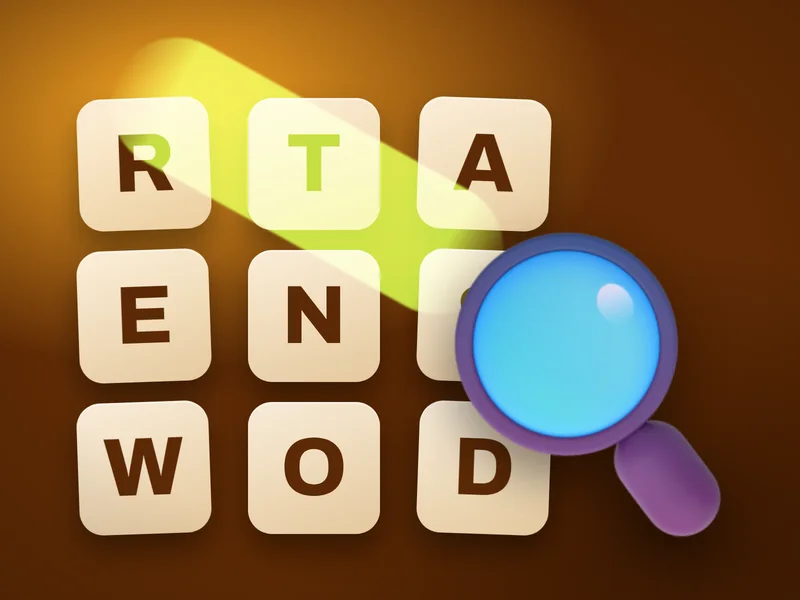 Word Search in play